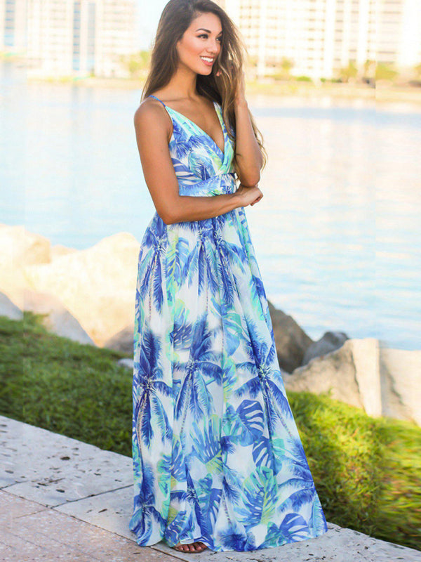 Valenzora | Printed beach dress