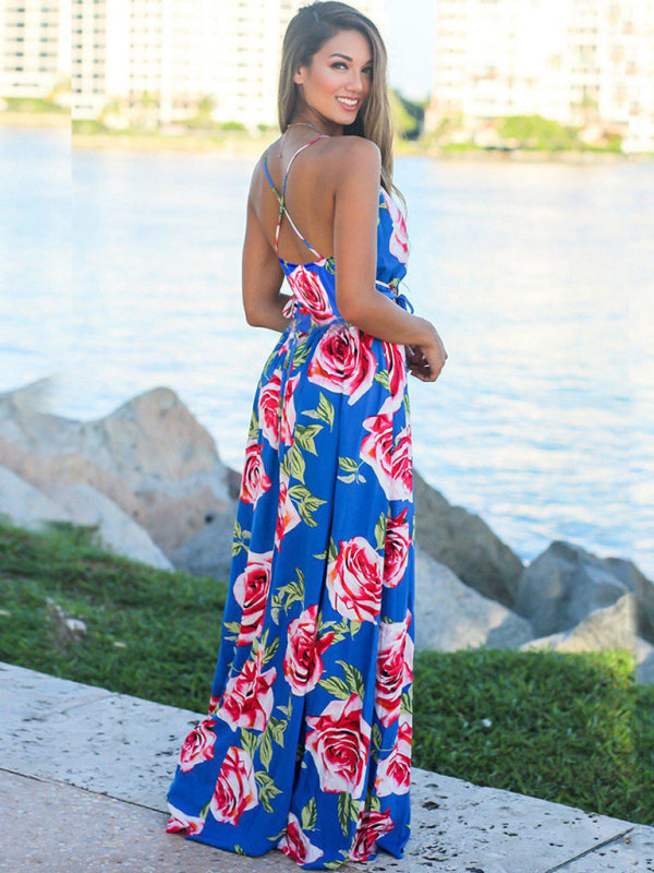 Valenzora | Printed beach dress