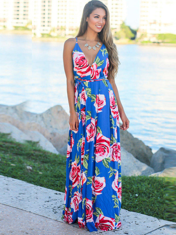 Valenzora | Printed beach dress