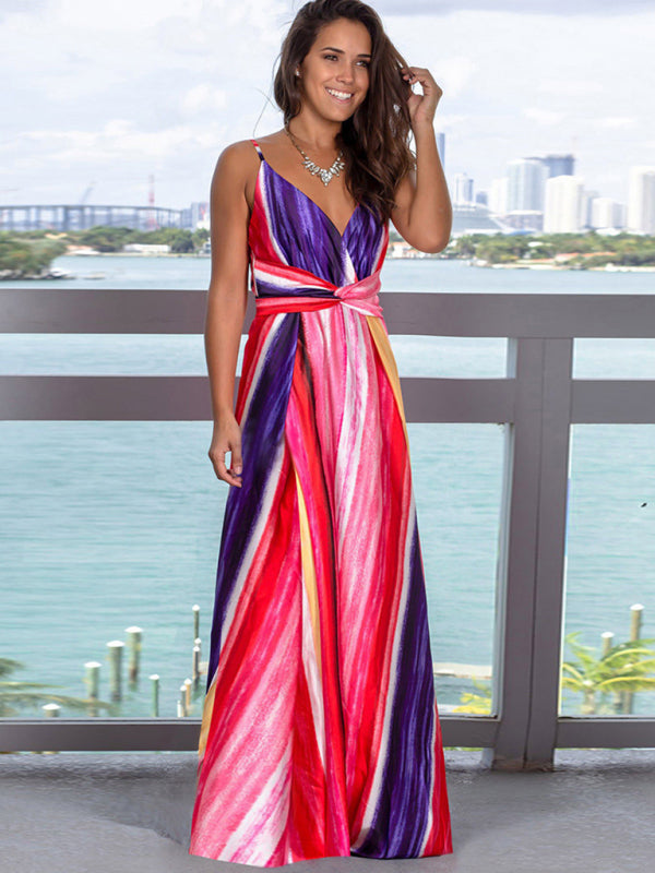 Valenzora | Printed beach dress