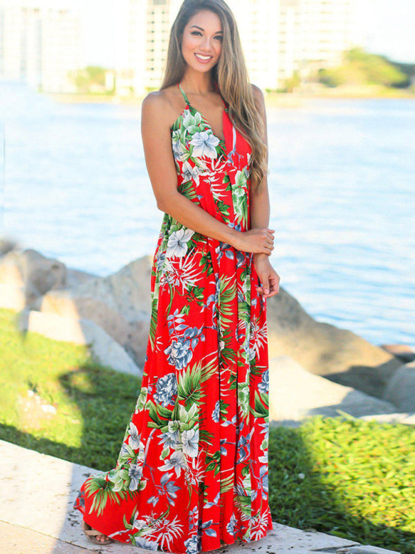 Valenzora | Printed beach dress
