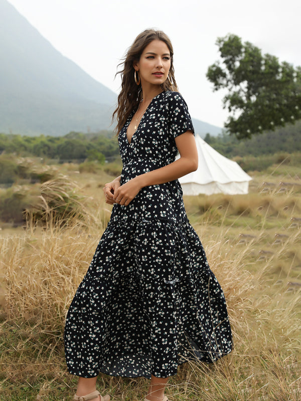 Valenzora | Floral Bohemian Dress