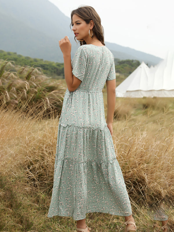 Valenzora | Floral Bohemian Dress