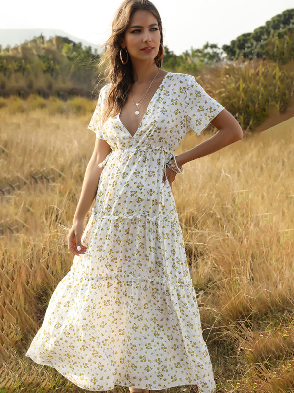 Valenzora | Floral Bohemian Dress