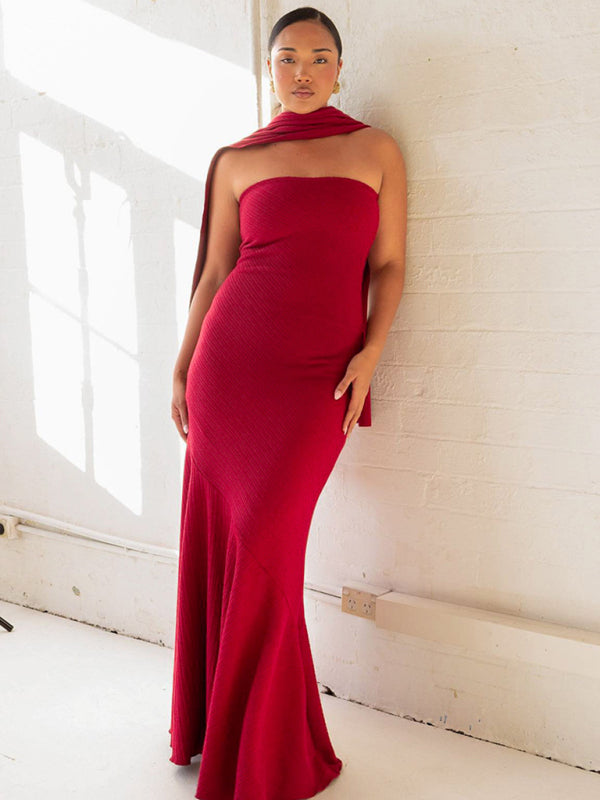 Valenzora | Wickel-Schleierkleid