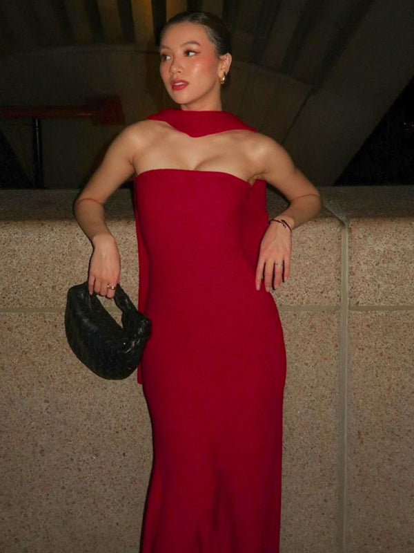 Valenzora | Wickel-Schleierkleid