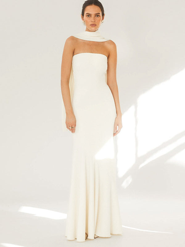 Valenzora | Wickel-Schleierkleid