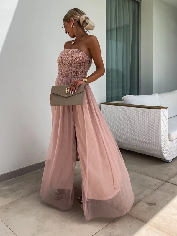 Valenzora | Neues modisches Party-Freizeitkleid mit Schlitz