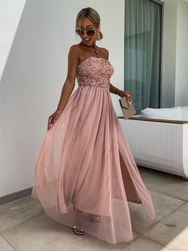 Valenzora | New fashionable slit party casual holiday dress