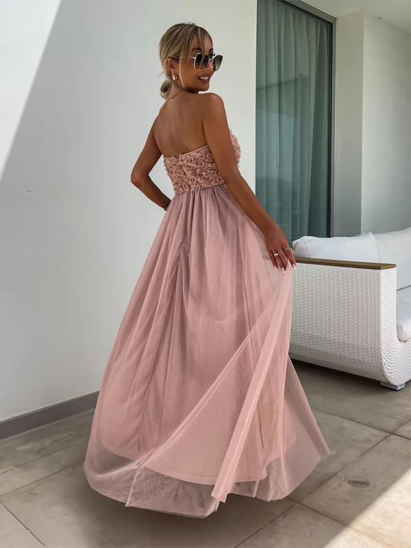 Valenzora | Neues modisches Party-Freizeitkleid mit Schlitz