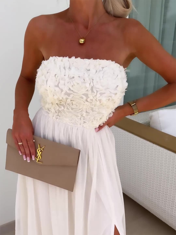 Valenzora | Neues modisches Party-Freizeitkleid mit Schlitz