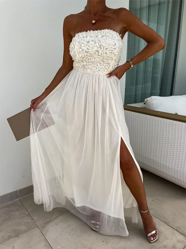 Valenzora | Neues modisches Party-Freizeitkleid mit Schlitz
