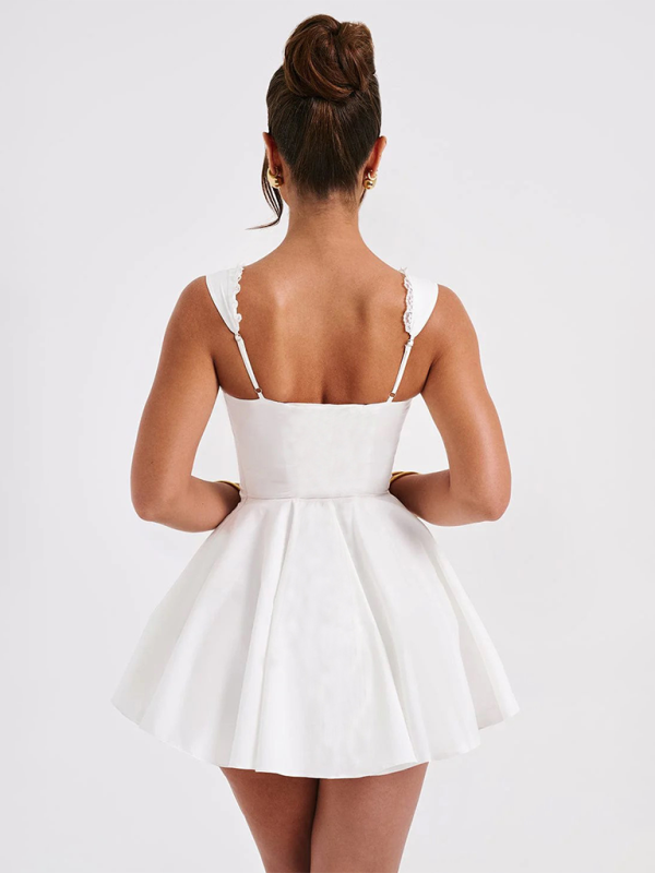 Valenzora | New Backless Sling Lace Dress