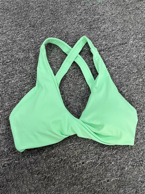 Valenzora | Close-fitting, quick-drying sports yoga bra for outdoor running, cross-back fitness underwear