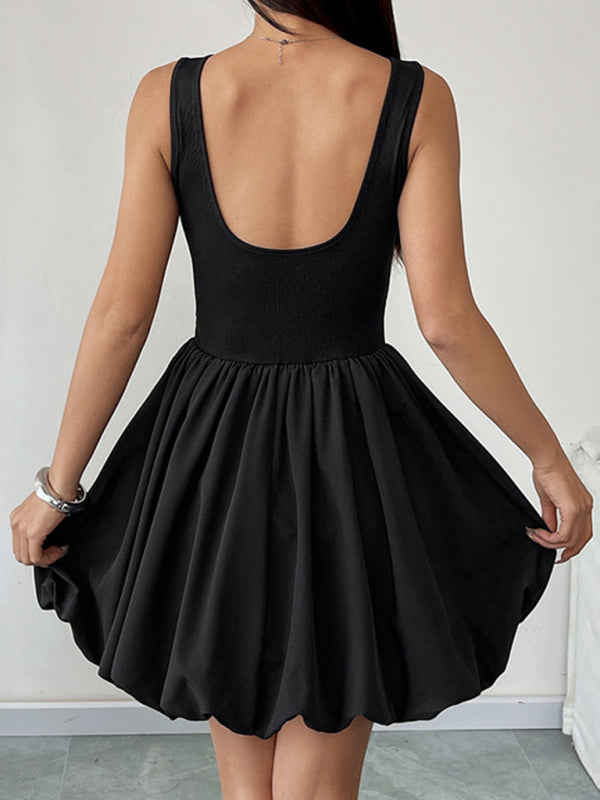Valenzora | Neues ärmelloses Blumen-Minikleid Westenkleid