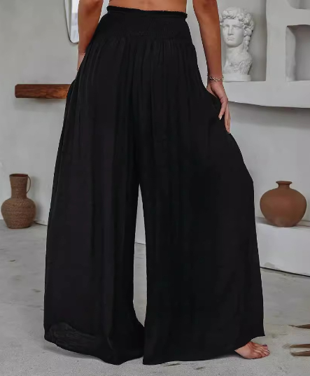 Casual wide-leg trousers