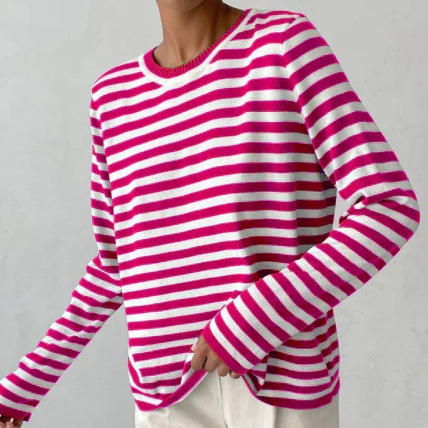Valenzora | airy, lightweight striped T-shirt