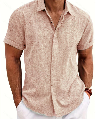 Valenzora | Short-sleeved shirt made of vegan microfiber