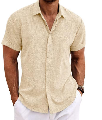 Valenzora | Short-sleeved shirt made of vegan microfiber