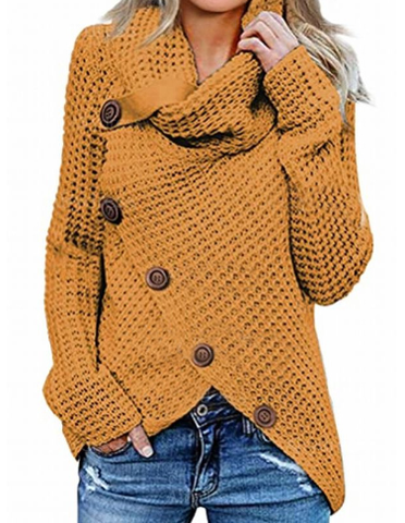 Fashionable and effortless winter top