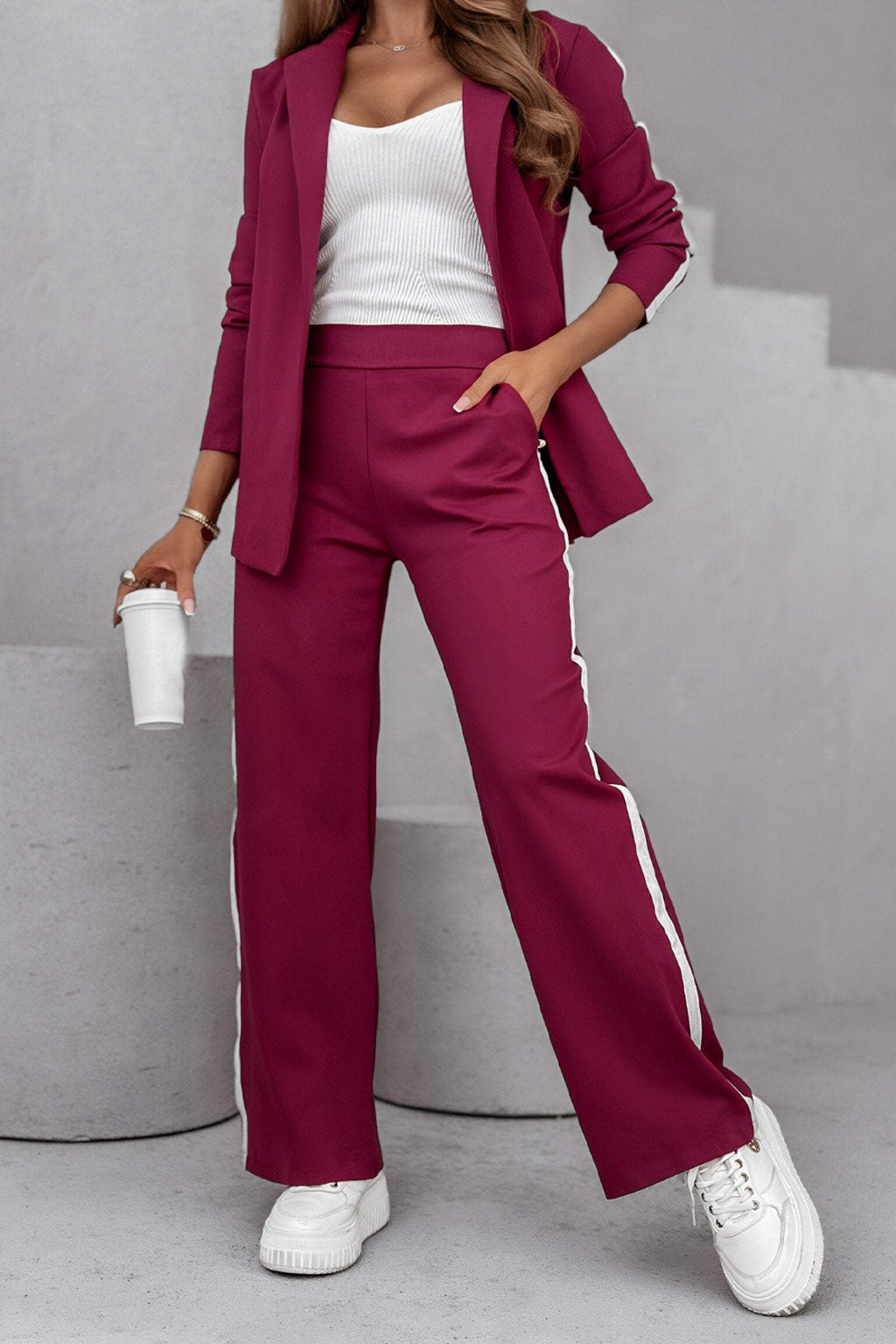 Valenzora | Sophisticated luxury blazer set for women