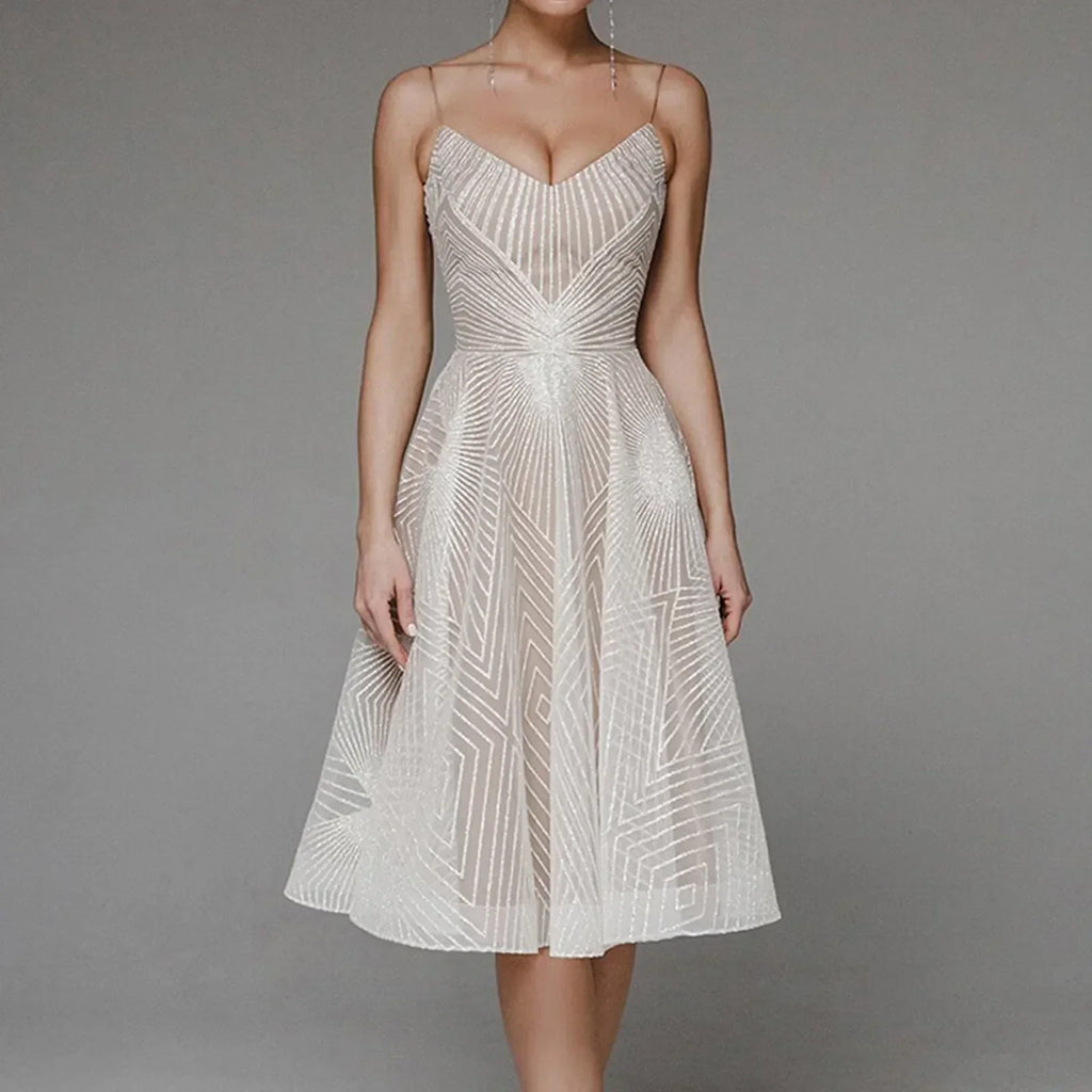 Valenzora | Women's Embroidered Luxury Dress