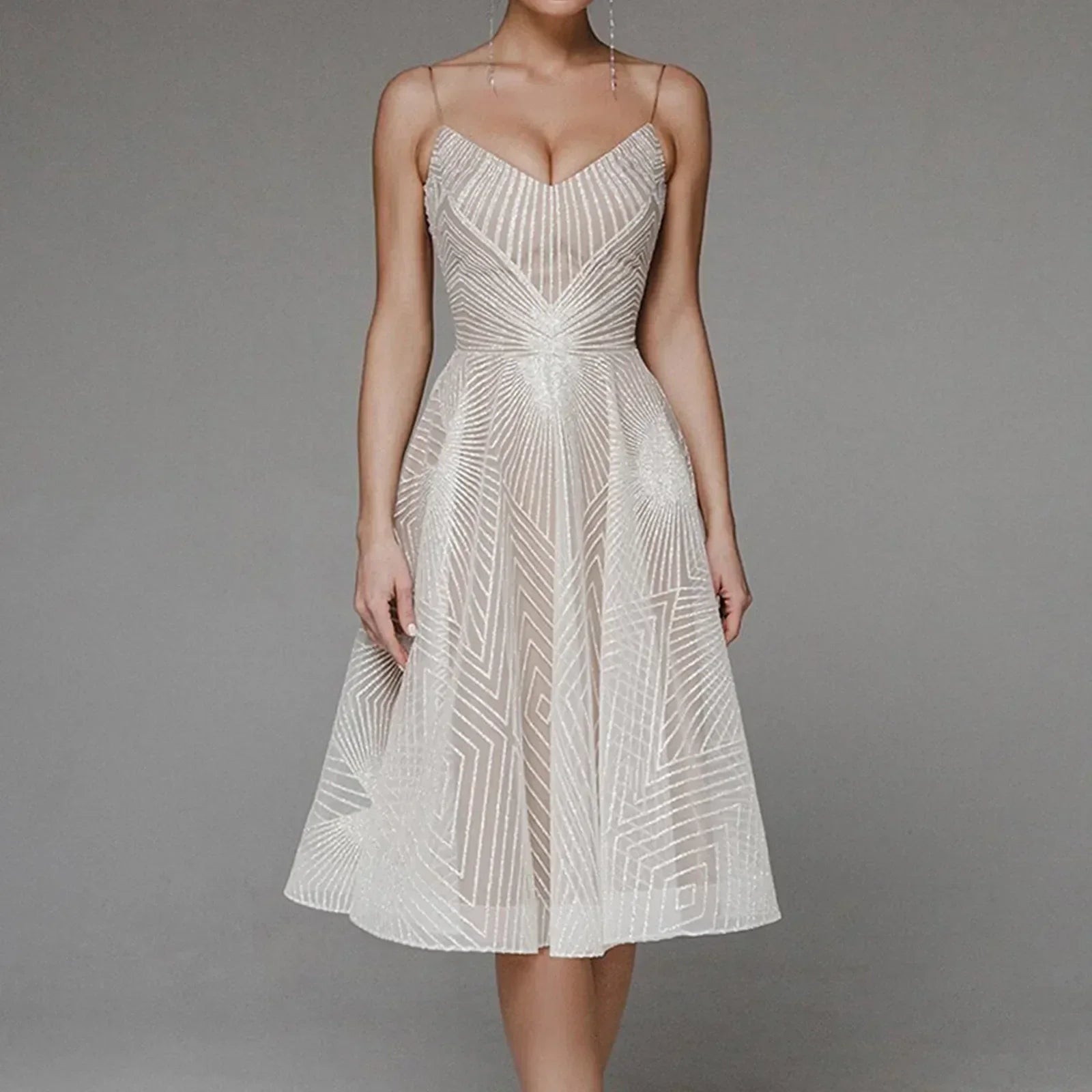 Valenzora | Women's Embroidered Luxury Dress
