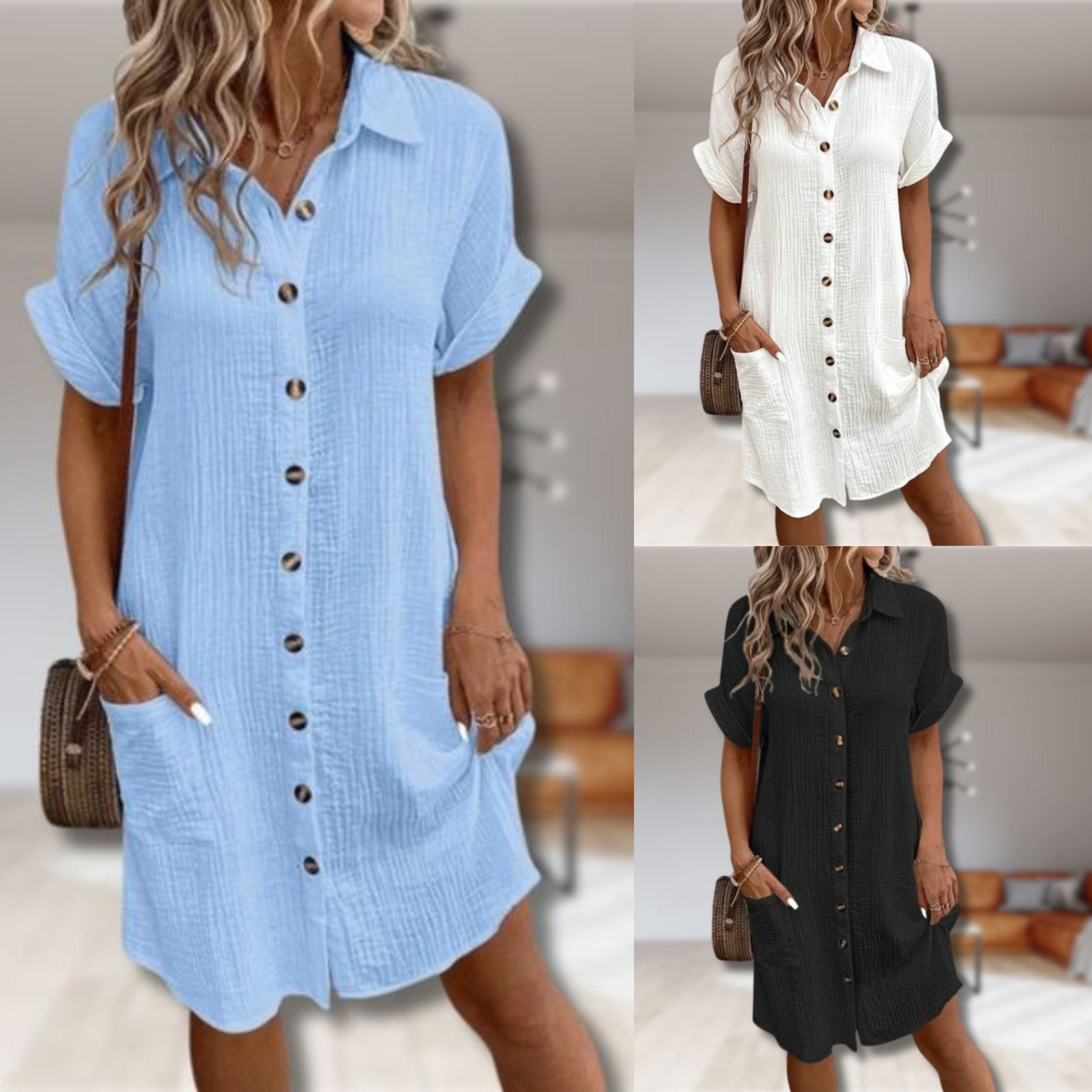 Valenzora | Trendy Blouse Dress