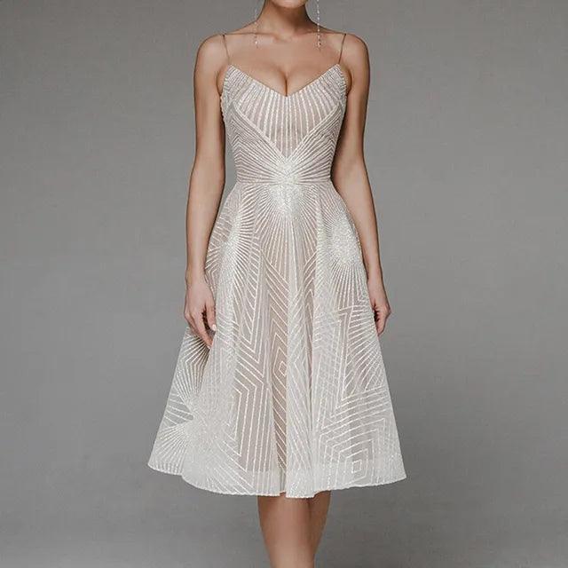 Valenzora | Women's Embroidered Luxury Dress