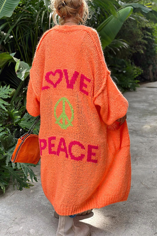 Valenzora - Cozy oversized knit cardigan