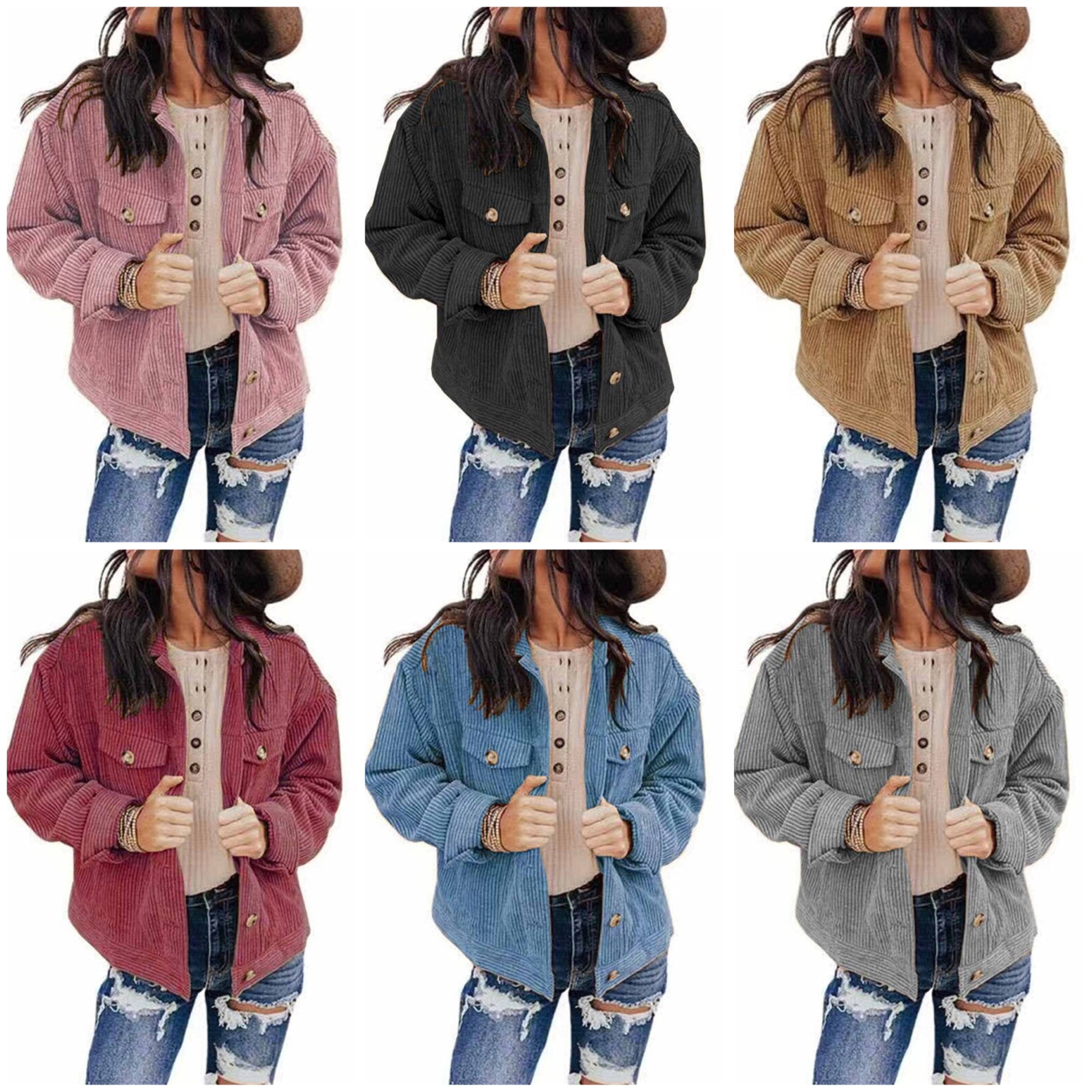 Valenzora | Modische Oversize-Hemdjacke