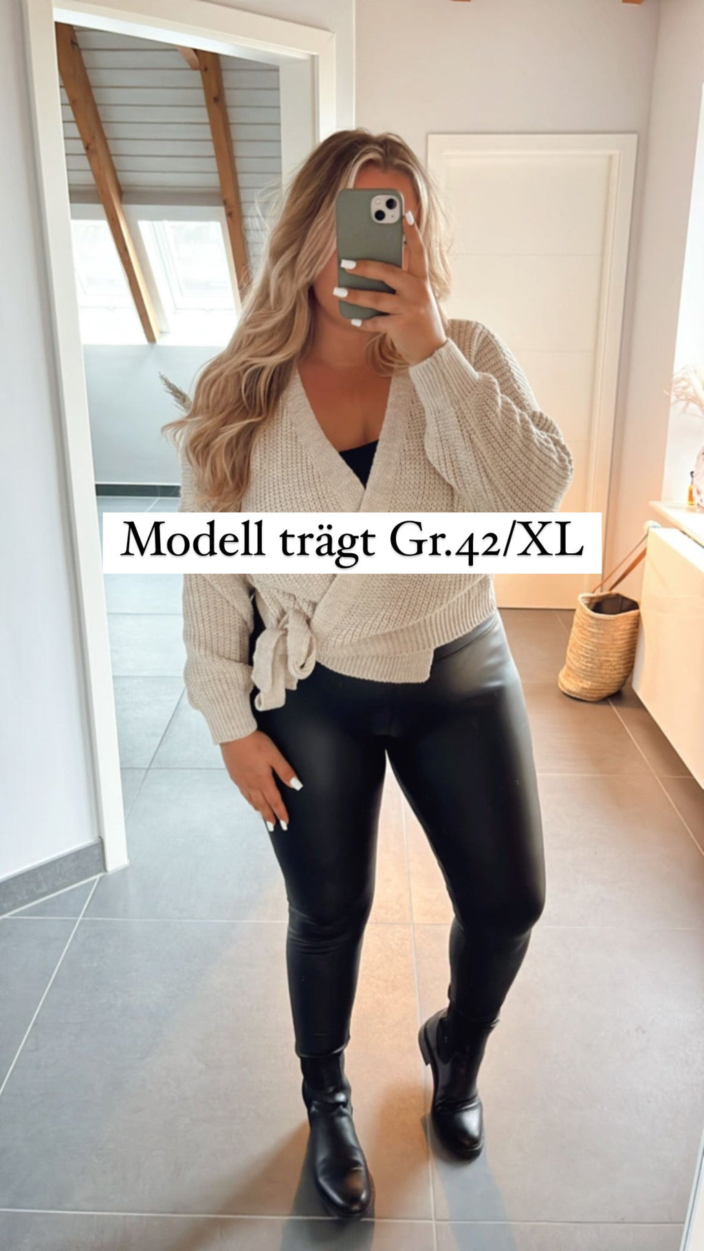 Schwarze Leggings, Art.-Nr. a043