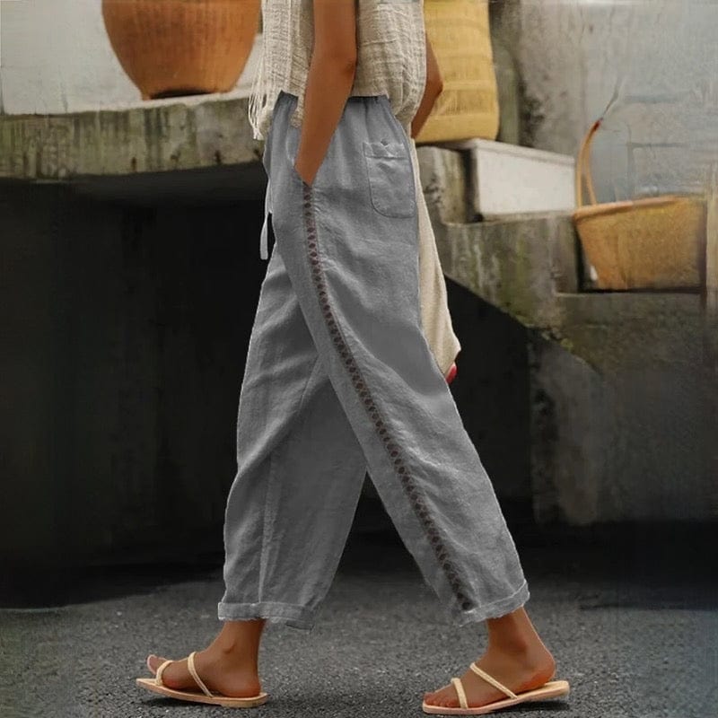 Valenzora | Comfortable linen trousers for women