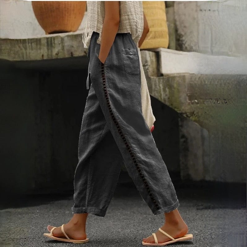 Valenzora | Comfortable linen trousers for women