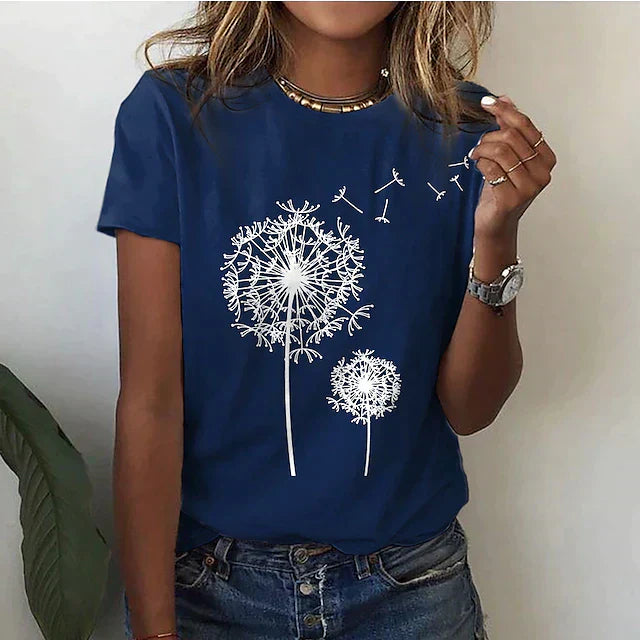 Valenzora | Elegantes Löwenzahn-Shirt