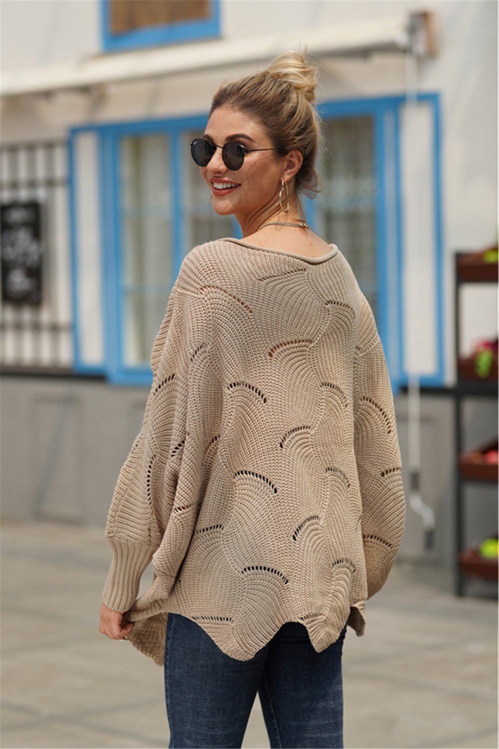 Valenzora Everything will be alright Knitted sweater - Green