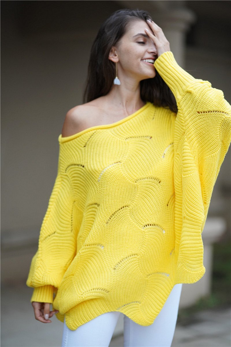 Valenzora Everything will be alright Knitted sweater - Green