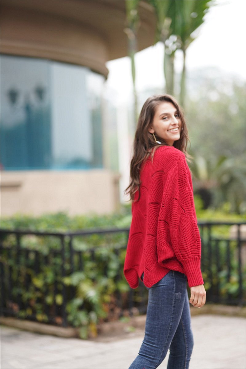 Valenzora Everything will be alright Knitted sweater - Green