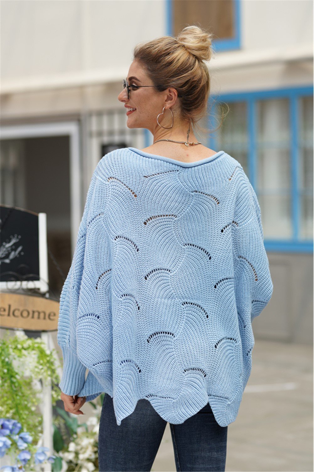 Valenzora Everything will be alright Knitted sweater - Green