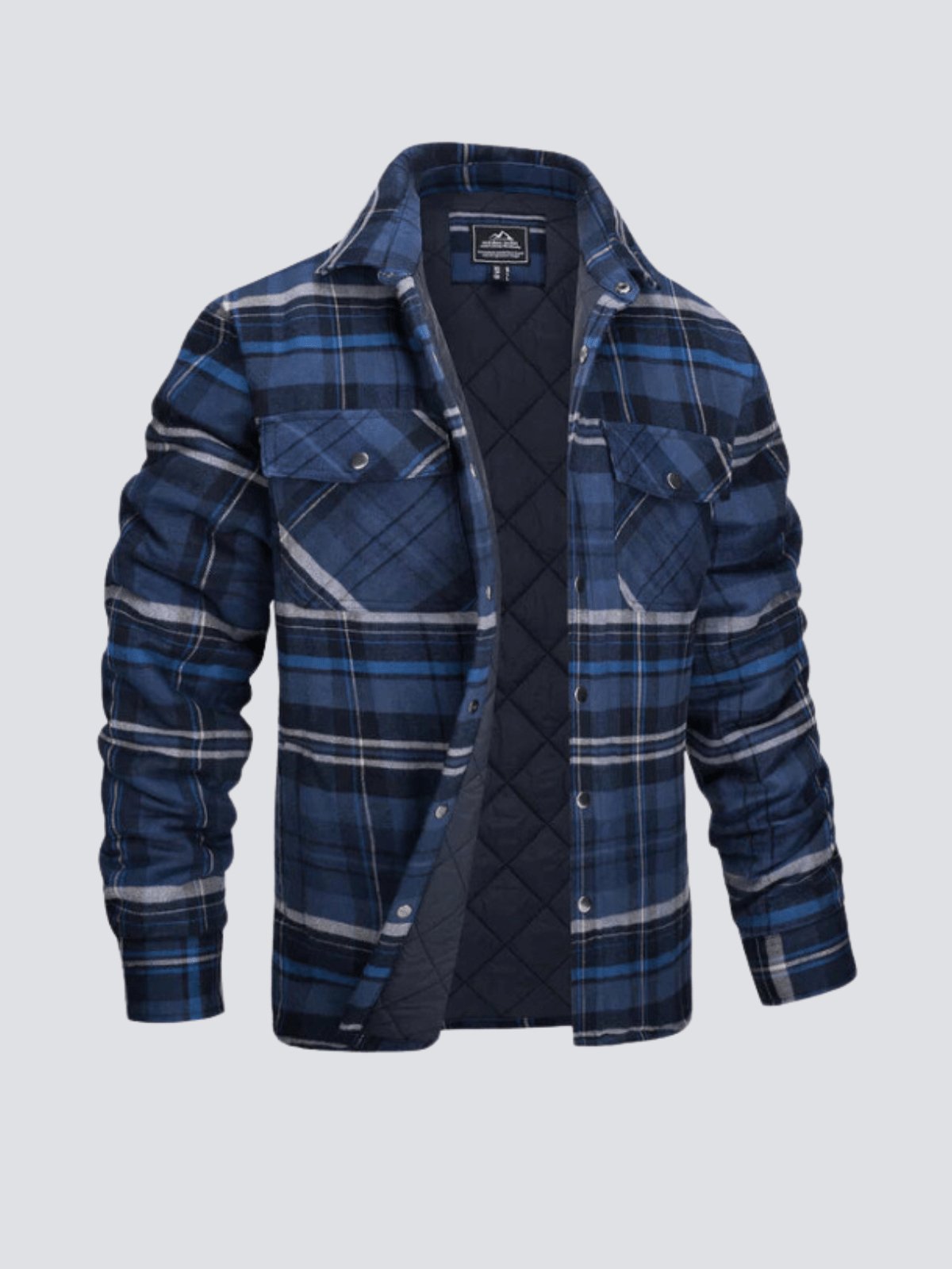 Valenzora | Casual long-sleeved striped jacket with buttons
