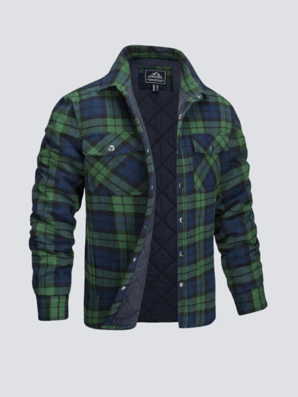 Valenzora | Casual long-sleeved striped jacket with buttons
