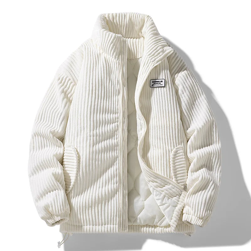 Valenzora | Gesteppte Samt-Cordjacke – Stil & Komfort für Damen