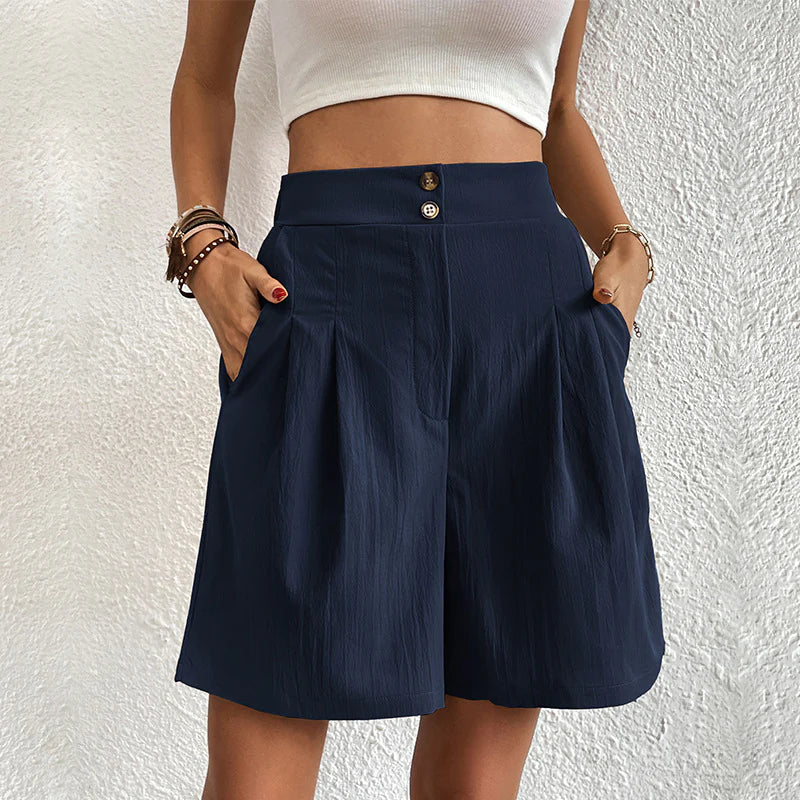 Valenzora | High-waist comfort shorts