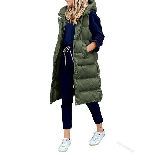 Valenzora COTTON LONG COAT SLEEVE LOOSE JACKET