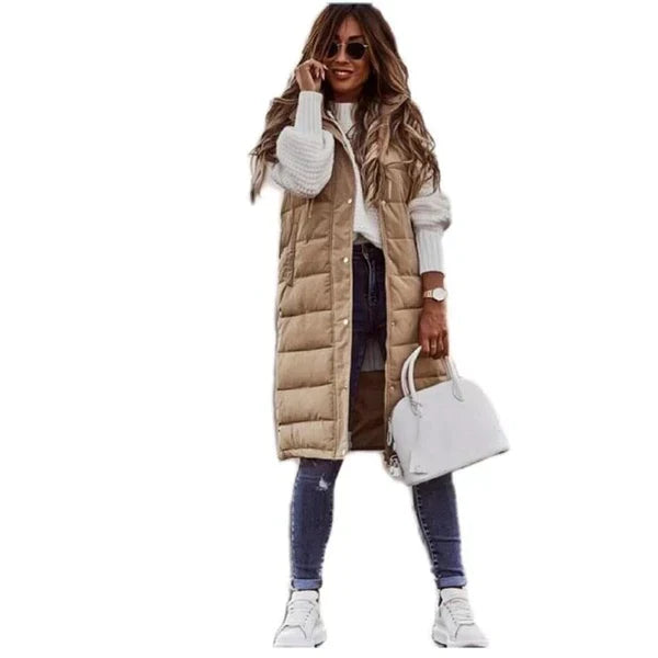 Valenzora COTTON LONG COAT SLEEVE LOOSE JACKET