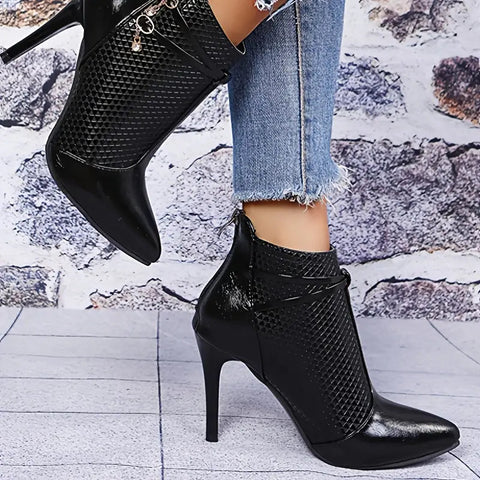 Valenzora | Ankle Boots mit Stilettoabsatz für Damen