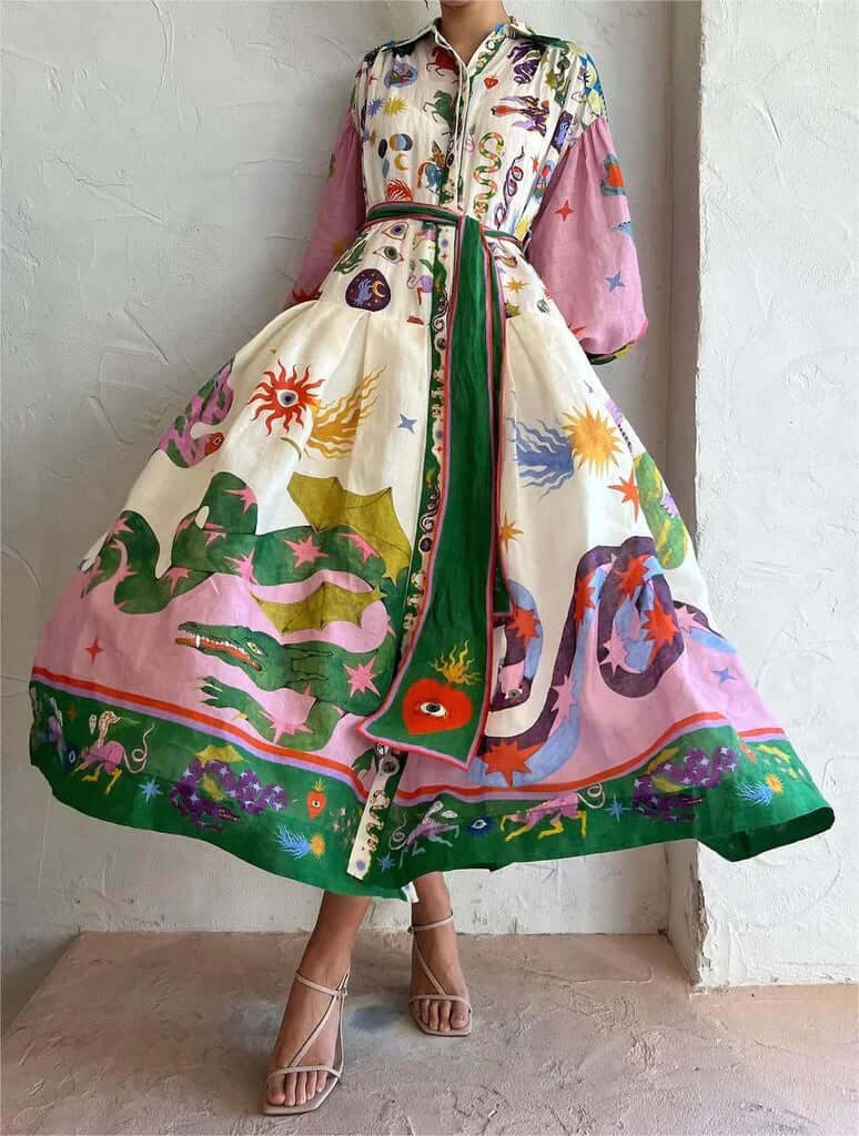 Valenzora | Zeitloses italienisches Kleid mit Eleganz