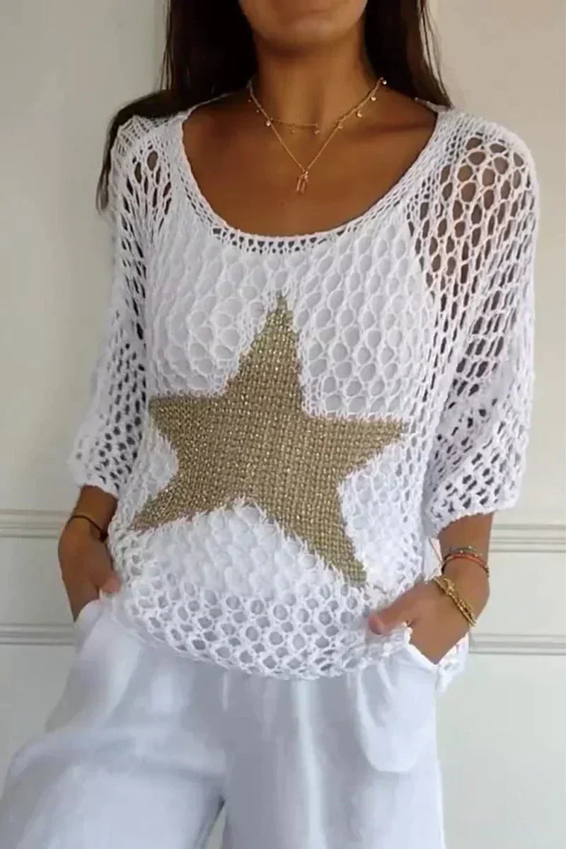 Valenzora | Knitted Star Tops