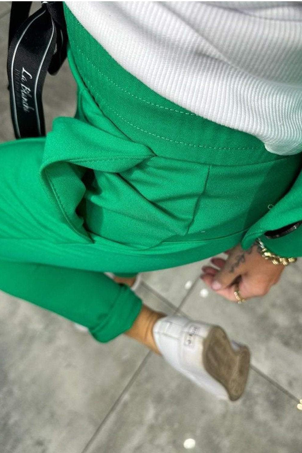 Valenzora | Zweiteiliges Set: Oberteil-Jacke & Stretchhose