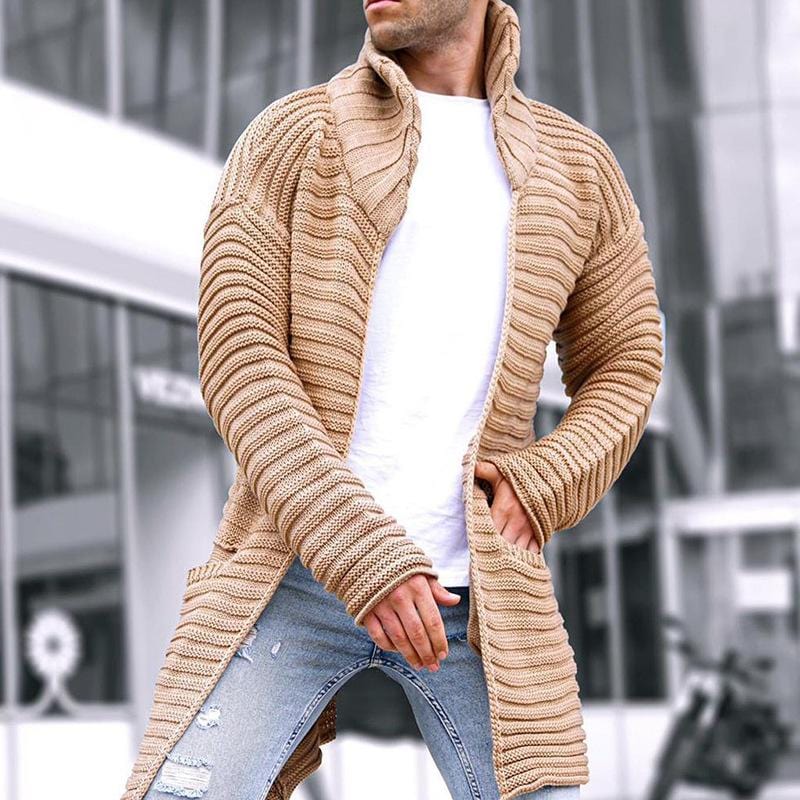 Valenzora | Cardigan with stand-up collar